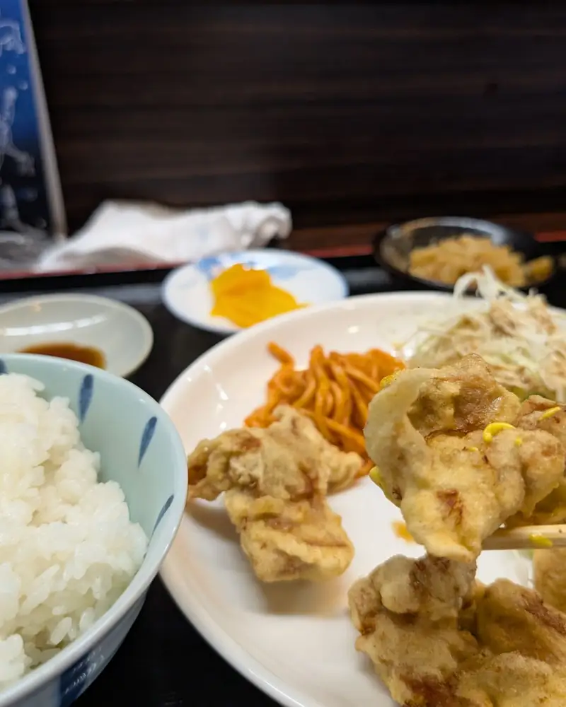 旅先で味わった大分名物のとり天